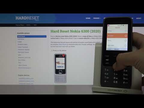 How to Find Alarm Tones in NOKIA 6300 2020 - Sound Settings