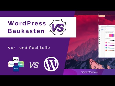 WordPress oder Homepage Baukasten: Vor- und Nachteile | Vergleich