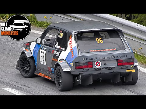 500+Hp/950Kg VW GOLF Mk1 Turbo 4x4 || ON THE LIMIT Onboard