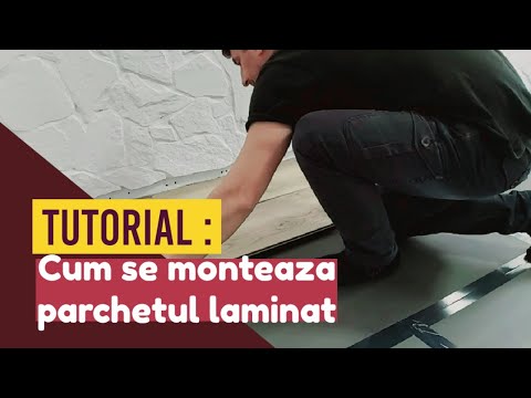 How to install laminate flooring_TUTORIAL