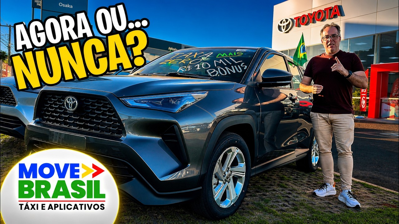 Toyota Yaris Cross XR 2026: A Oportunidade no Move Brasil?