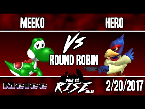 DtR 4 Melee Singles - Meeko (Yoshi) vs BBM | Hero (Falco) - Round Robin Melee Singles