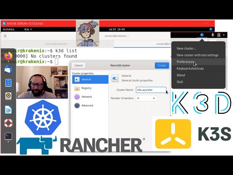 Create local Kubernetes cluster with K3X GUI and K3D on WSL2 Linux on Windows