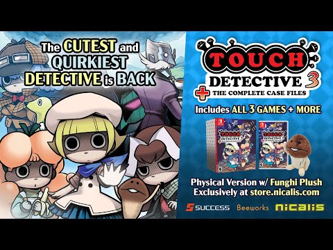 Touch Detective 3 + The Complete Case Files Announcement Trailer thumbnail