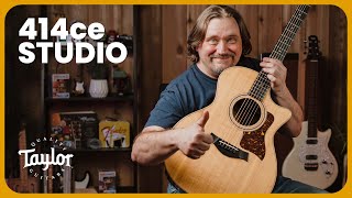 Video thumbnail for Taylor 414ce Studio Special Edition Acoustic-Electric Guitar Demo by Tarpley Music