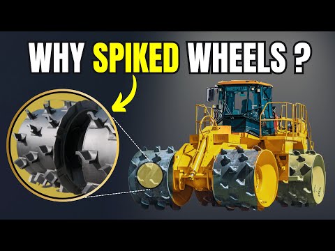 Why Landfill Compactors Have Spiked Wheels?