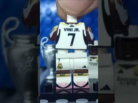 Lego Vinicius JR / Real Madrid /minifigura compatible con Lego / unboxing unofficial Lego
