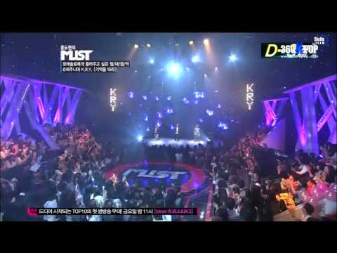 [SuJu team@360kpop] [Vietsub] 110927 Mnet MUST - Super Junior K.R.Y Cut 1/2