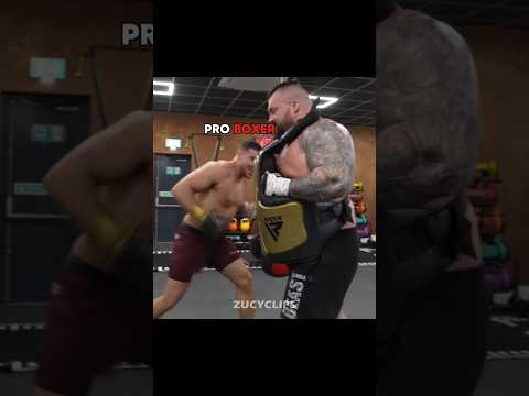 Eddie hall thought something different #ufc #mma #boxing