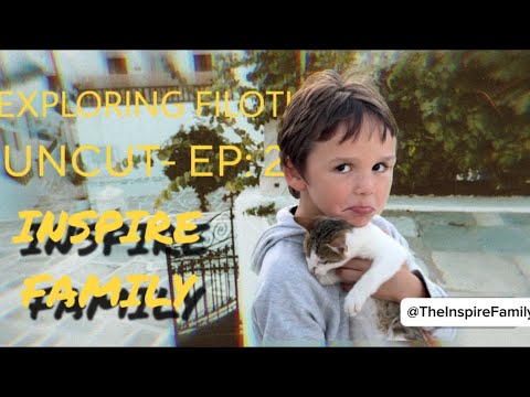 We Came for Zeus’ Mountain… But the Kittens Stole Our Hearts 🐱💙 | Filoti, Naxos | The Inspire Family