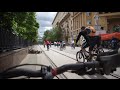 Мужик упал на московском велопараде 2015 
