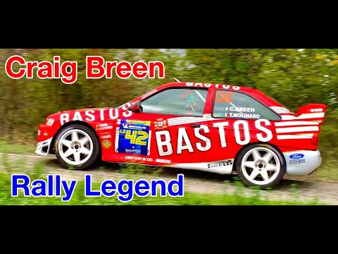 Ford Escort Cosworth Group A driven by Craig Breen at Rally Legend 2021| *LOUD BANGS* |