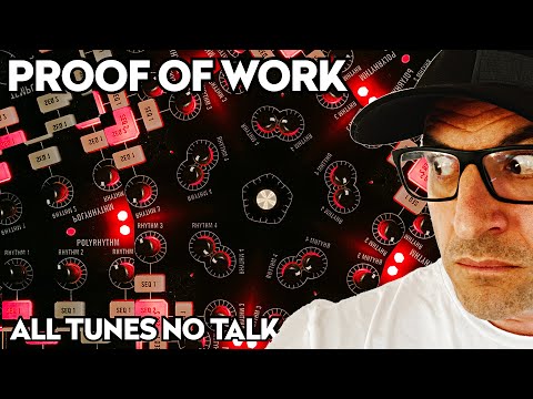 DAWless Techno Jam with Moog DFAM, Subharmonicon & Mother 32 "Proof of Work"