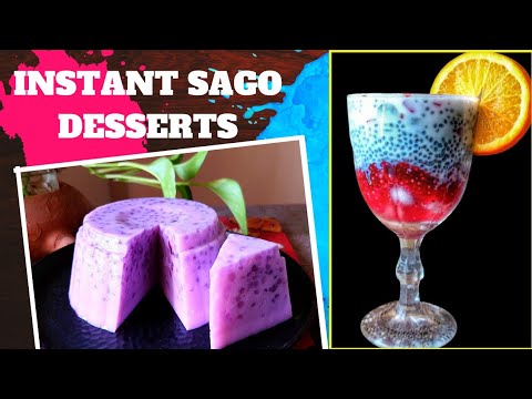 INSTANT SAGO DESSERT RECIPES | INSTANT RAMADAN RECIPES|