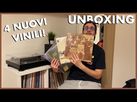 Unboxing 4 NUOVI VINILI di Guccini, Ernia e Izi