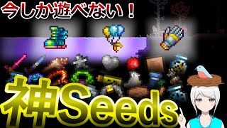 【テラリア】アプデ前の今しか遊べない！神シード値を3つご紹介します！(Ver.1.4.4.9)