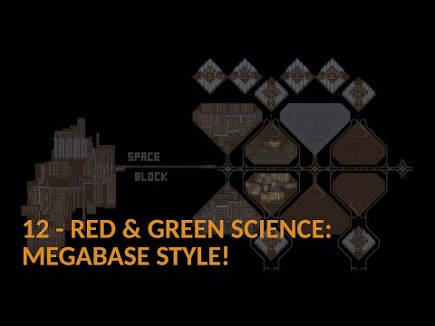 Factorio SpaceBlock 12 - Full Belts of Science!