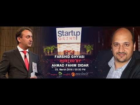 Startup Grind Kabul Hosts Farshid Ghyasi