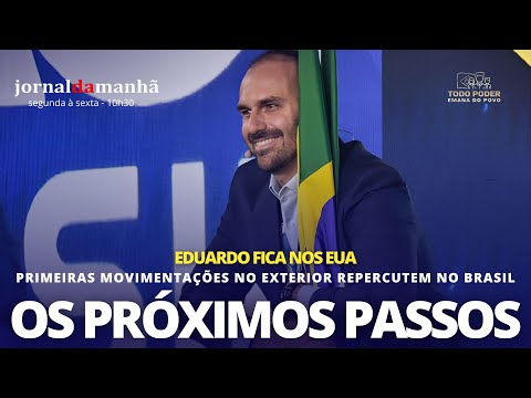 EDUARDO BOLSONARO FICA NOS EUA, EXPÕE SITUAÇÃO DO BRASIL E PROJETA SEUS PRÓXIMOS PASSOS - 19/03/25