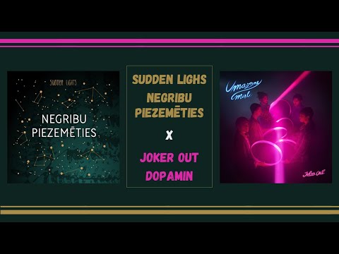 SUDDEN LIGHTS X JOKER OUT | Negribu Piezemēties X Dopamin | MASHUP (RAVE DJ)