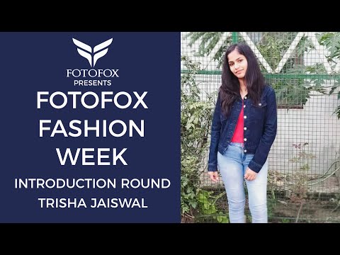 Trisha Jaiswal | Introduction Round | Fotofox Fashion Week | Miss Teen India 2020 | Uttar Pradesh