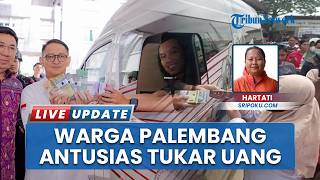 Jelang Lebaran, Ratusan Warga Antusias Tukar Uang Pecahan di Kas Keliling BI, Rela Antre Berjam-jam