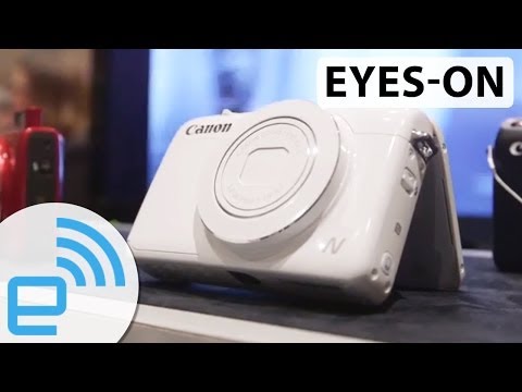 Canon PowerShot N100 at CES 2014 | Engadget