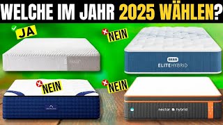 Die besten Matratzen 2025 [Kaufe keine, bevor du das gesehen hast]