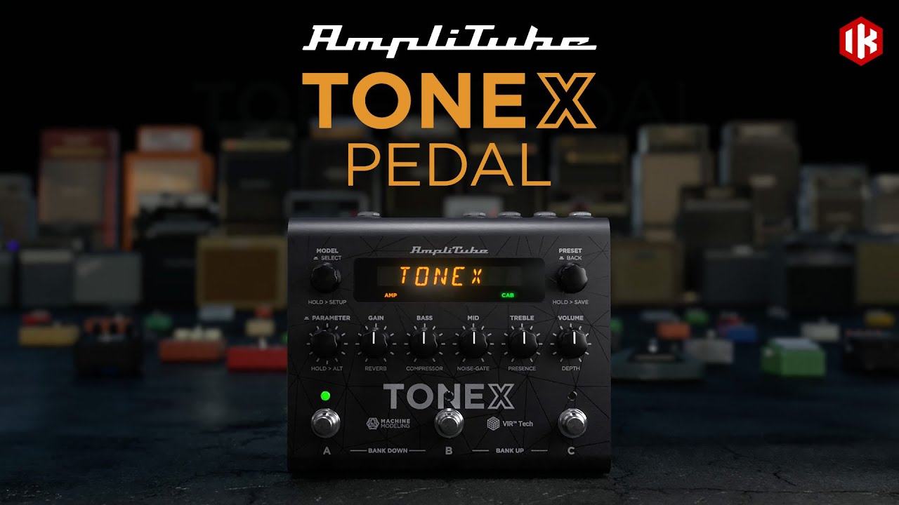Pedal IK Multimedia TONEX Amp/Cab/Pedal Modeling Software