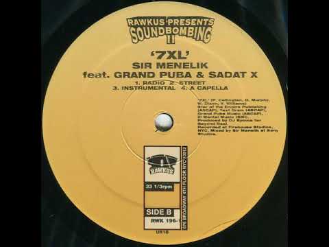 Sir Menelik - 7XL (Ft. Grand Puba & Sadat X) [1999]