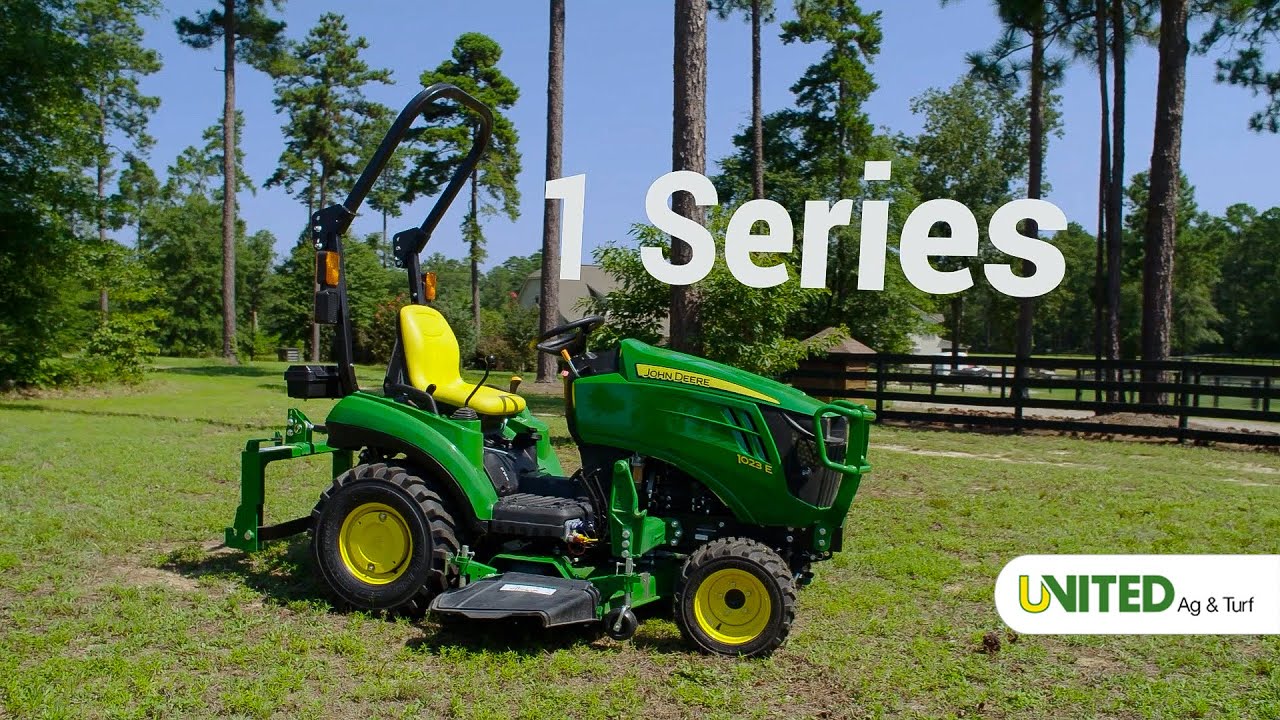 John Deere 1023E vs 1025R - The Perfect Small Property Tractor!