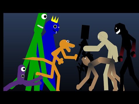 Rainbow Friends vs Backrooms Entities