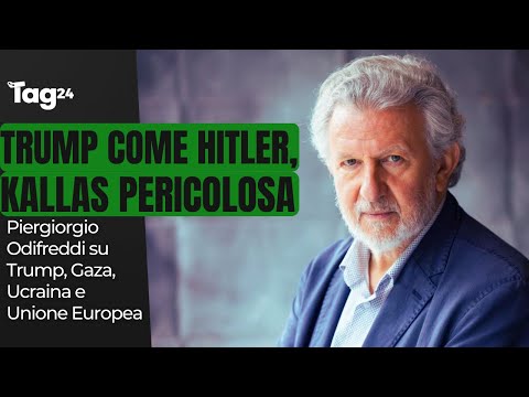 Odifreddi: "Trump si può paragonare a Hitler, Kallas pericolo pubblico". Su Ucraina e Gaza...