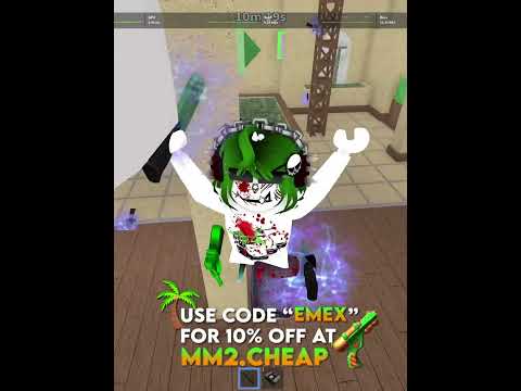 ASMR 😋 #mm2 #roblox #murdermystery2 #1v1 #trickshots #trending #shorts #tryhard #1v1 #pvp #fyp