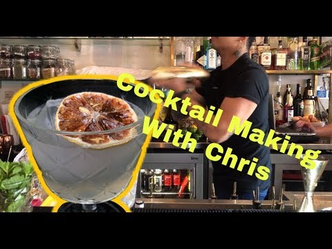 Quick and easy Plum Wine Cocktail.