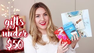 Holiday Gift Ideas Under $50 ❄ 2016