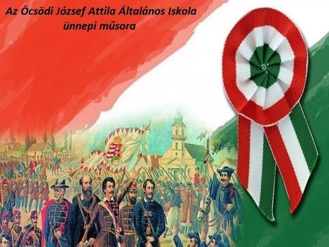 Az Öcsödi József Attila Általános Iskola márciusi emlékműsora