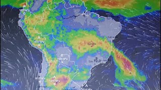 Previsão do Tempo - 9 e 10/12/2022 - Chuvas intensas em parte das cinco regiões do Brasil!
