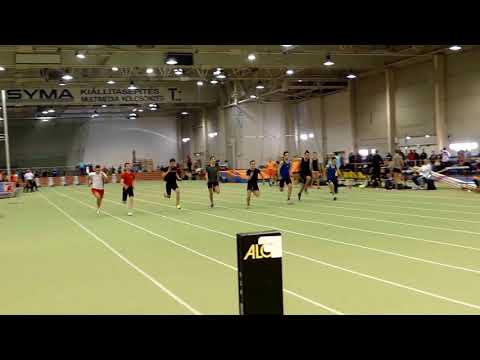 60 m-es fiú síkfutás „B” döntő (lassítva)