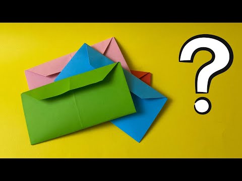 How To Make A Paper Envelope | DIY (easy)