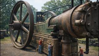 This Giant Engine Will Blow Your Mind Instantly – Industrial Engines History Explained