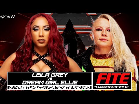 Leila Grey vs Dream Girl Ellie / Singles Match / OVW Live #1243 / WWE 2K23
