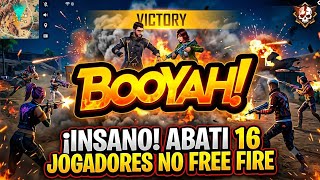 A melhor partida que eu fiz no Free Fire: Superei 16 adversários!