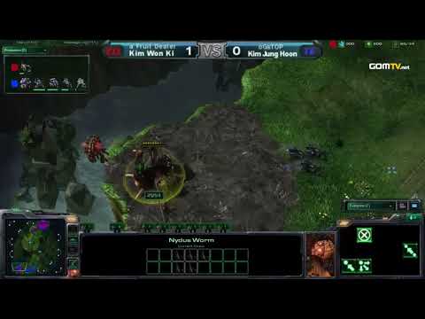 2010 GSL Season 1 Ro16 Match 3 Set 2   FruitDealer vs TOP