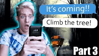 IT CAME OUT OF THE WOODS! (Scary Bus Text Story) #3