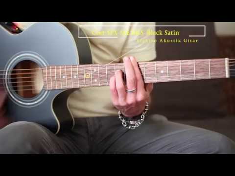 Cort SFX-ME BKS - Black Satin Elektro Akustik Gitar - Video
