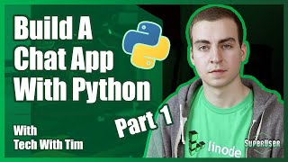 Coding a Chatroom Server With Python | Tech With Tim SuperUser Pt 1/2