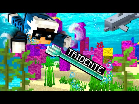 HO TROVATO IL TRIDENTE NEL MONDO DEGLI YOUTUBER - MINECRAFT ITA