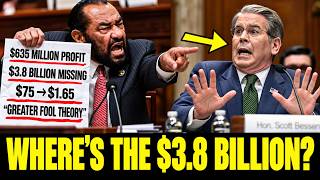 SPEECHLESS!-Al Green PRESSED Bessent HARD on Trump’s $635 Million Crypto Score in Tensed Hearing