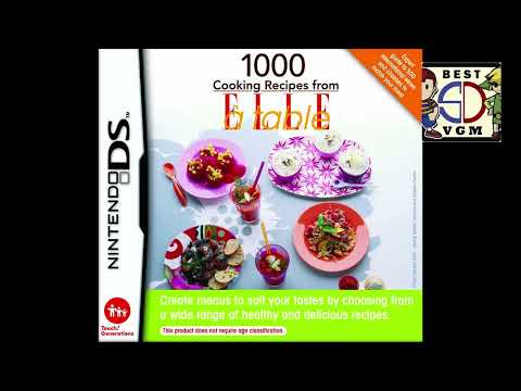 Best VGM 2616 - 1000 Cooking Recipes from Elle à Table - Kitchen Bossa (Title Theme)